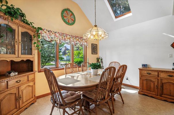 Dining room, Interior, Pendant Lights