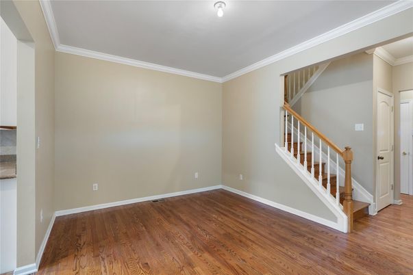 Empty room, Interior, Wood Texture Flooring