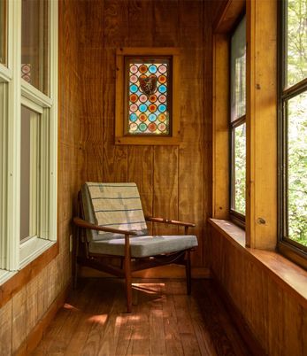 Interior, Wood Texture Flooring, Wooden Walls