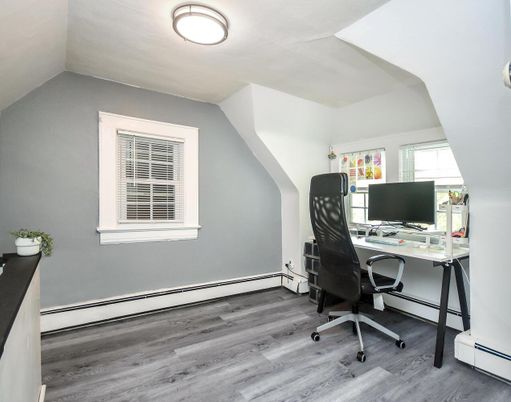 Home Office, Interior, Wood Texture Flooring