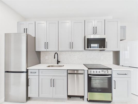 Interior, Kitchen, Stainless Steel Appliances