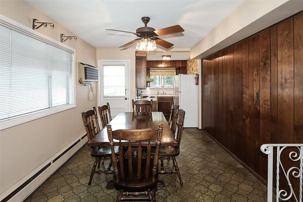 Dining room, Interior, Kitchen, Wooden Walls