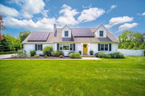 Exterior, Facade, Solar Panels, Cape Cod