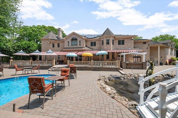 Exterior, Pool, Solar Panels