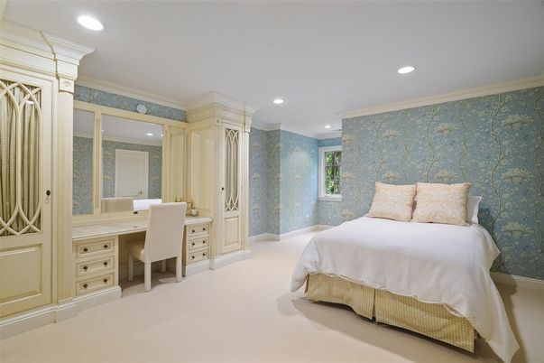 Bedroom, Home Office, Interior, Recessed Lighting