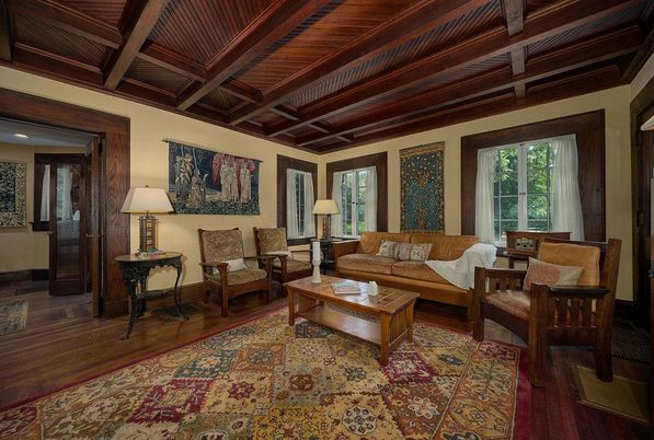 Interior, Living room, Wooden Beams, Wooden Ceilings, Wood Texture Flooring