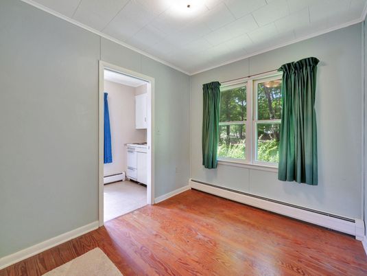Empty room, Interior, Washer, Wood Texture Flooring