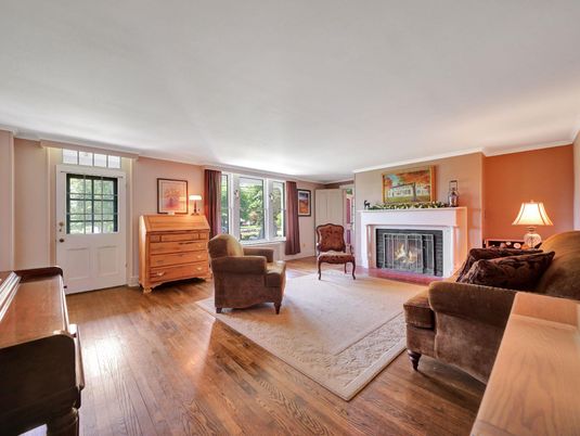 Fireplace, Interior, Living room, Wood Texture Flooring
