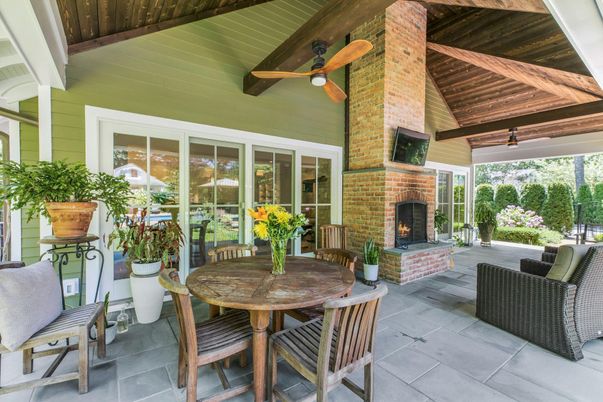 Exterior, Fireplace
