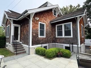 Exterior, Facade, Brick Facade, Cape Cod