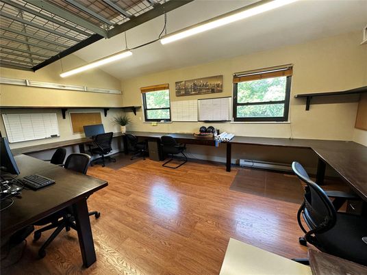 Home Office, Interior, Wood Texture Flooring