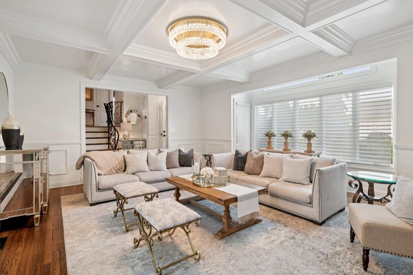 Chandelier, Interior, Living room, Wood Texture Flooring