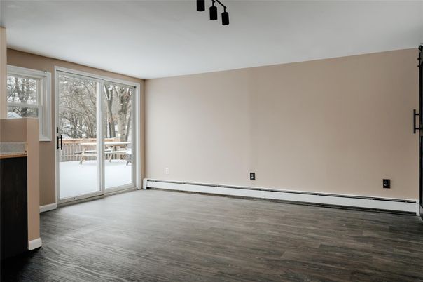 Empty room, Interior, Wood Texture Flooring