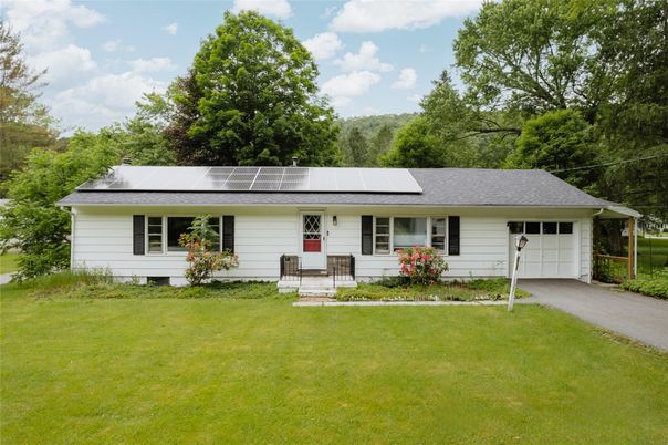 Attached, Exterior, Facade, Solar Panels, Cape Cod