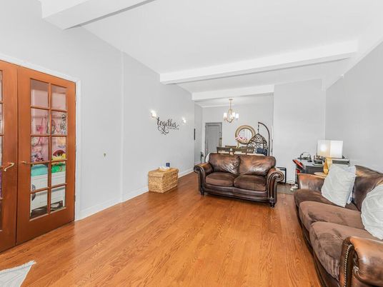 Chandelier, Interior, Living room, Wood Texture Flooring