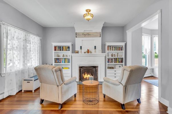 Fireplace, Interior, Living room, Wood Texture Flooring