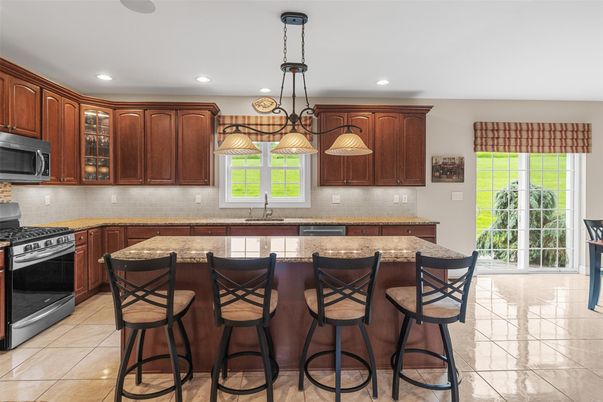 Interior, Kitchen, Pendant Lights, Recessed Lighting