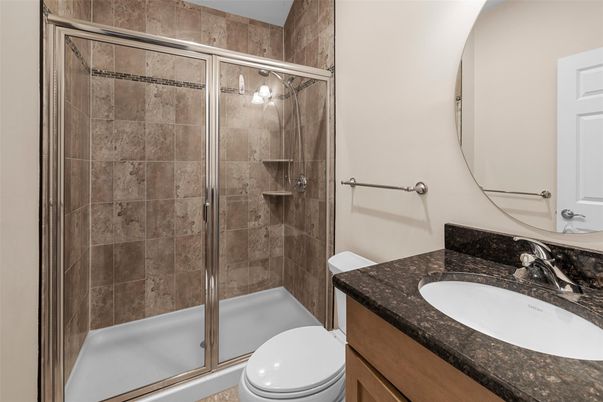 Bathroom, Glass Shower, Interior