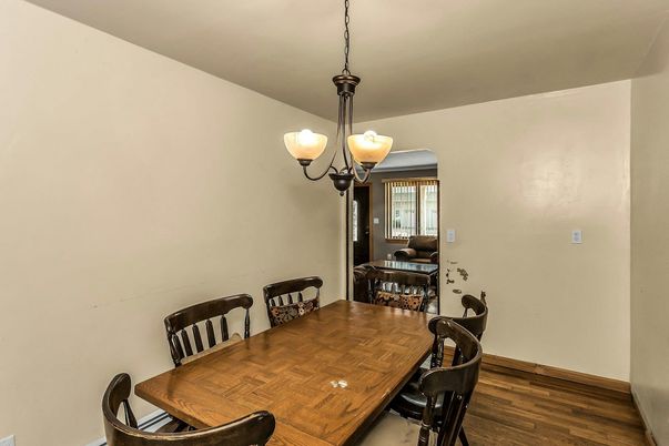 Chandelier, Dining room, Interior, Pendant Lights, Wood Texture Flooring