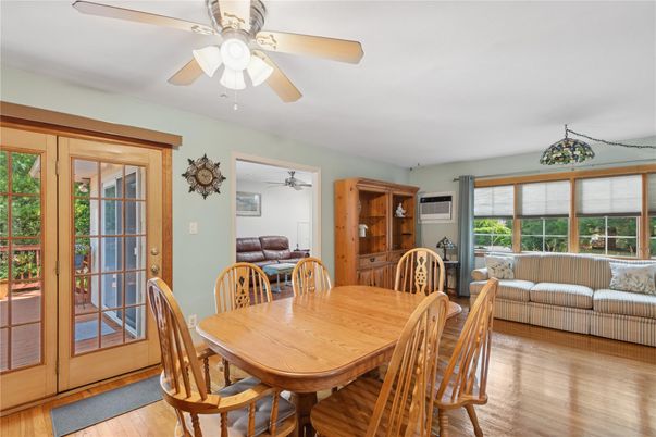 Dining room, Interior, Wood Texture Flooring