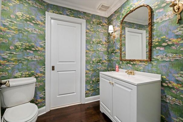 Bathroom, Interior, Wood Texture Flooring