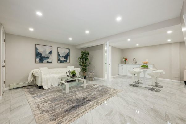 Interior, Marble, Recessed Lighting