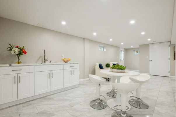 Interior, Marble, Recessed Lighting