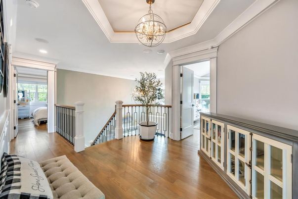 Chandelier, Interior, Recessed Lighting, Wood Texture Flooring