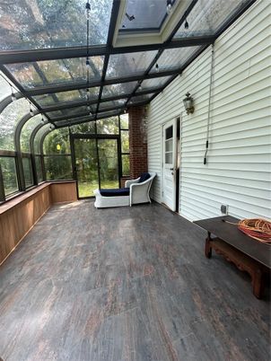 Glass Ceilings, Interior, Stone Walls, Sun Room