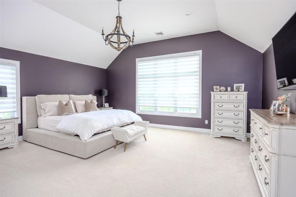 Bedroom, Chandelier, Interior, Pendant Lights, Recessed Lighting