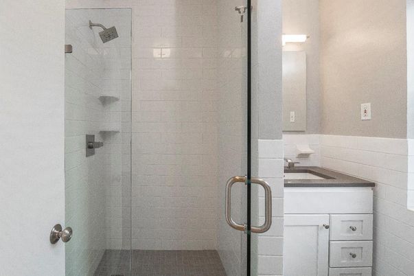 Bathroom, Glass Shower, Interior