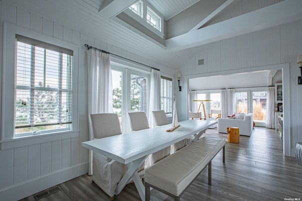 Dining room, Interior, Wood Texture Flooring