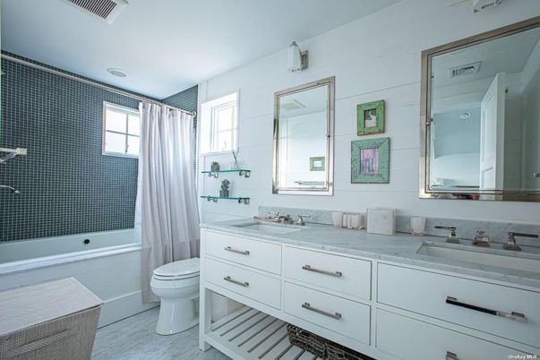 Bathroom, Dual Sink Vanities, Interior, Marble