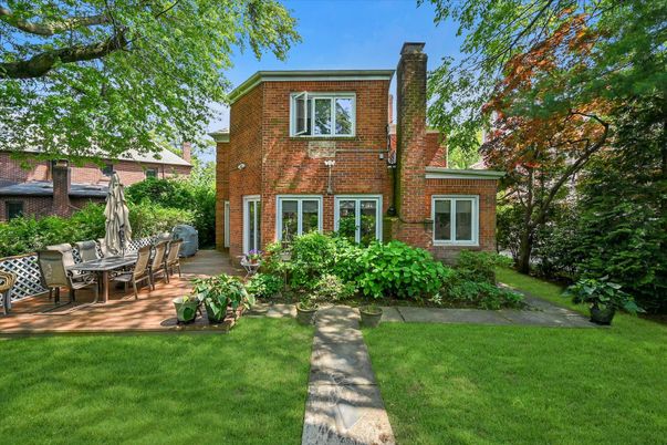 Exterior, Facade, Brick Facade, Tudor Revival