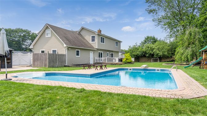 Backyard, Exterior, Playground, Pool