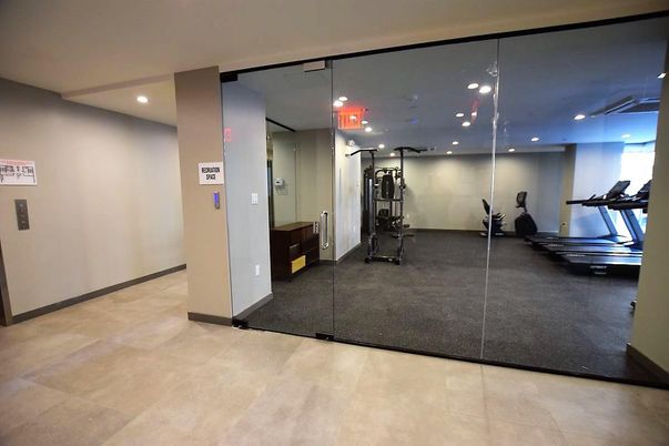 Fitness Equipment, Interior, Recessed Lighting