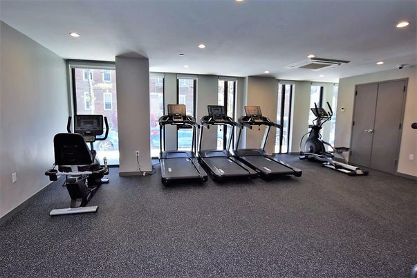 Fitness Equipment, Interior, Recessed Lighting