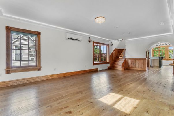 Empty room, Interior, Wood Texture Flooring