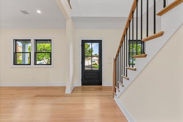 Interior, Recessed Lighting, Wood Texture Flooring
