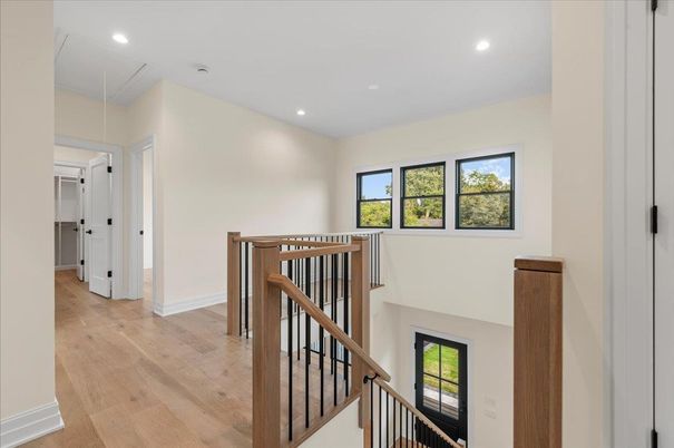 Fireplace, Interior, Recessed Lighting, Wood Texture Flooring
