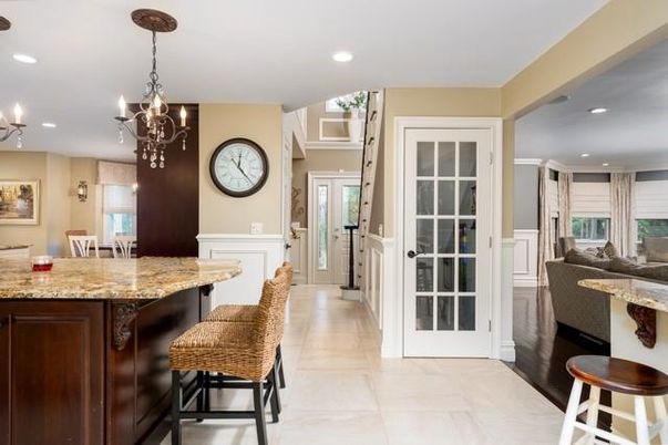 Chandelier, Interior, Recessed Lighting