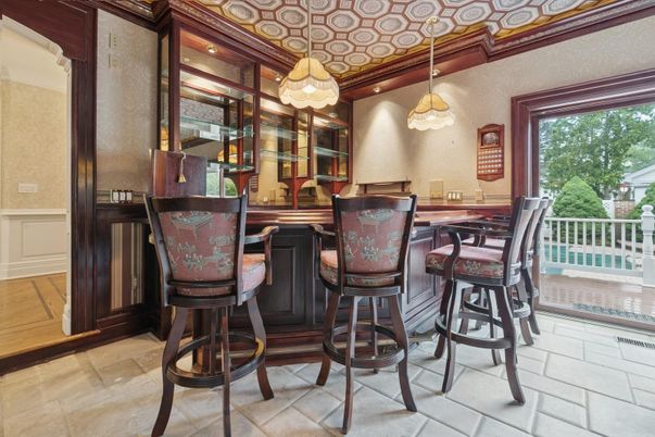 Dining room, Interior, Pendant Lights