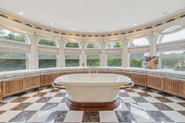 Bathroom, Free Standing Baths, Interior, Recessed Lighting