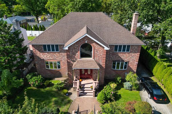 Exterior, Facade, Brick Facade, Tudor Revival
