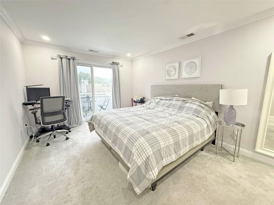 Bedroom, Home Office, Interior, Recessed Lighting