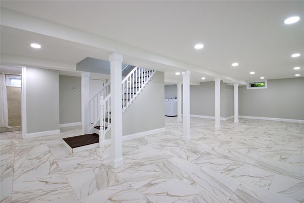 Interior, Marble, Recessed Lighting