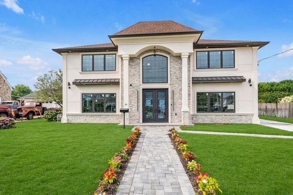 Backyard, Exterior, Facade, Mediterranean