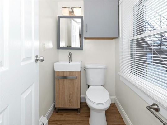 Bathroom, Interior, Wood Texture Flooring