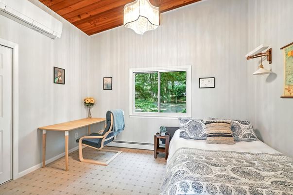 Bedroom, Interior, Wooden Ceilings
