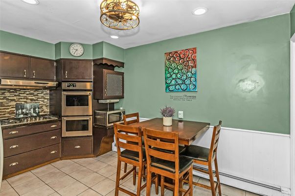 Dining room, Interior, Kitchen, Recessed Lighting